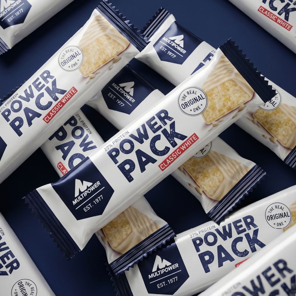 Power Pack CLASSIC WHITE Proteinriegel - 35g | Weiße Schokolade