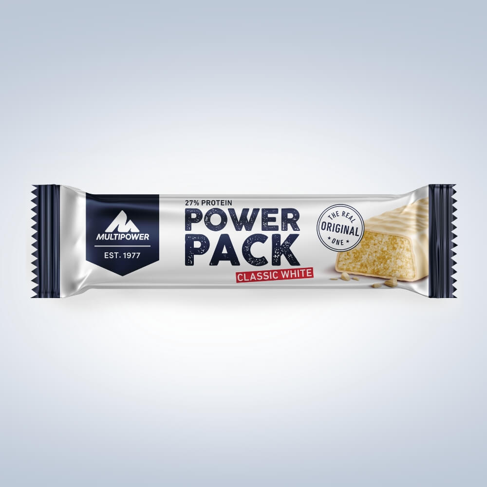 Power Pack CLASSIC WHITE Proteinriegel - 35g | Weiße Schokolade