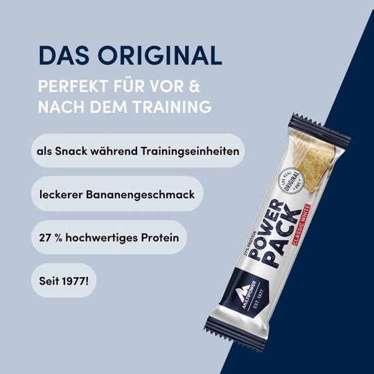 Power Pack CLASSIC WHITE Proteinriegel - 35g | Weiße Schokolade