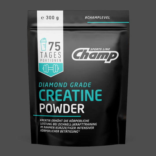 Champ Creatin Kreatin-Monohydrat Pulver in der 300g Verpackung