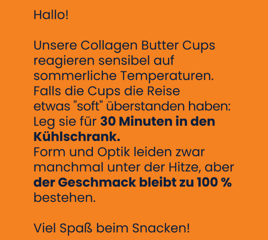 Collagen Butter Cups - 1x 70g | Kokos Mandel