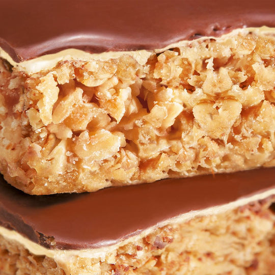 Aufgeschnittener Davina Oatsnack Riegel.