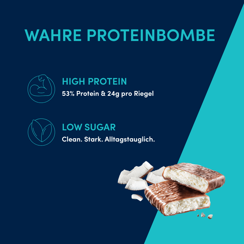 53% Protein Boost Kokosnuss - 45g | High Protein