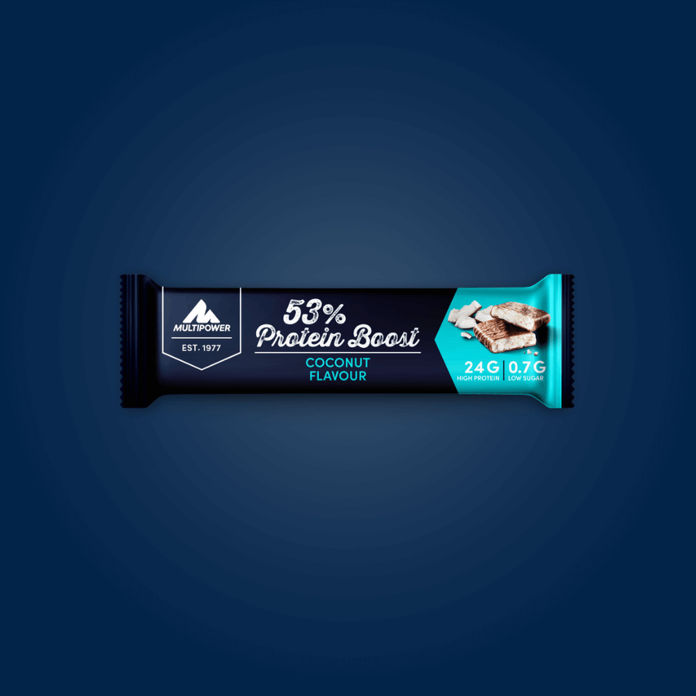 53% Protein Boost Kokosnuss - 45g | 24g Protein pro Riegel