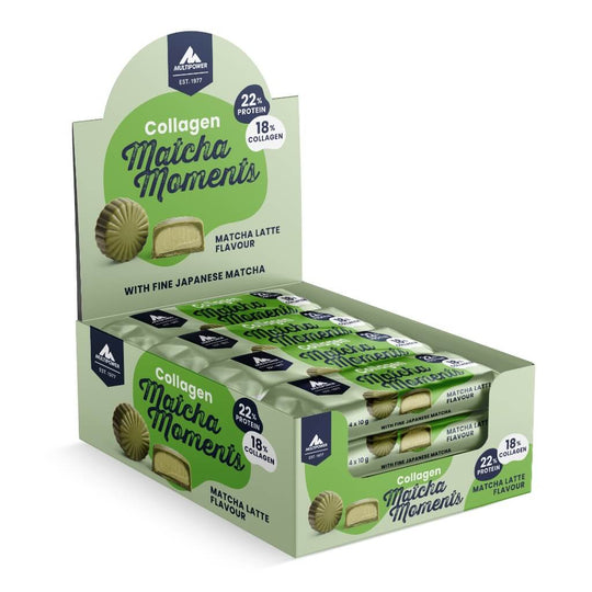12xPackungen Collagen Matcha Moments, Matcha Latte (12x40g)