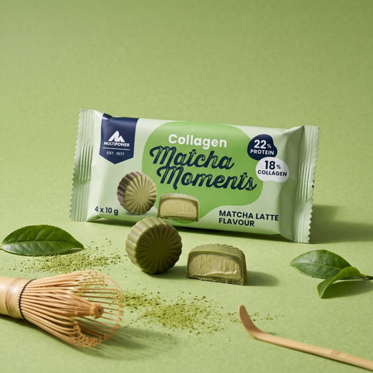 12xPackungen Collagen Matcha Moments, Matcha Latte (12x40g)