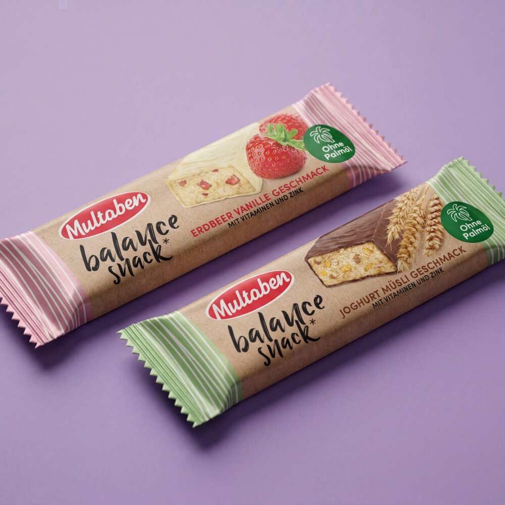 Multaben Balance Snack Joghurt-Müsli | 38g ohne Palmöl