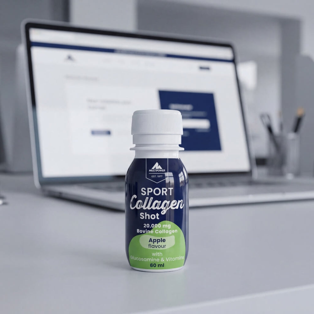 12x Multipower Sport Collagen Shots Apfel- 20g Collagen