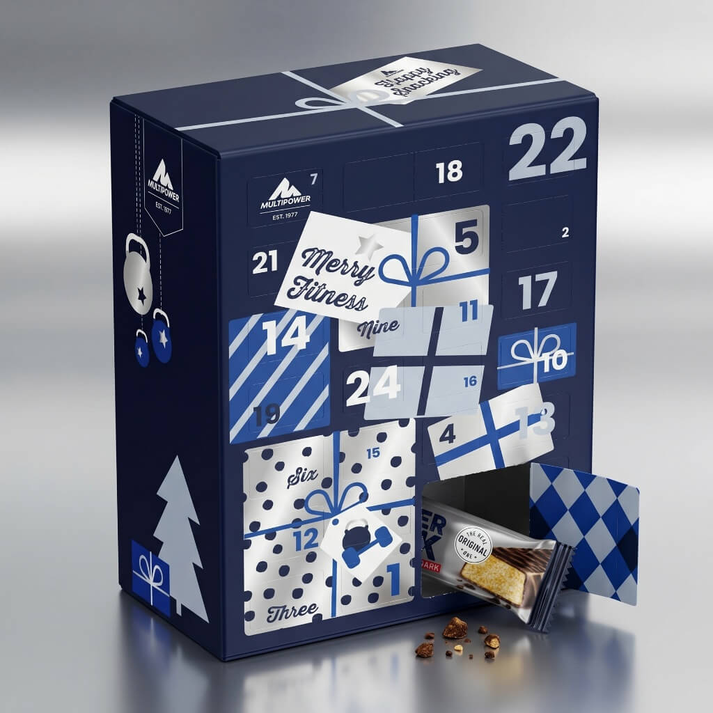 Multipower Adventskalender 2026 - Limited Edition - 24 Türchen (Warenwert 75 Euro)