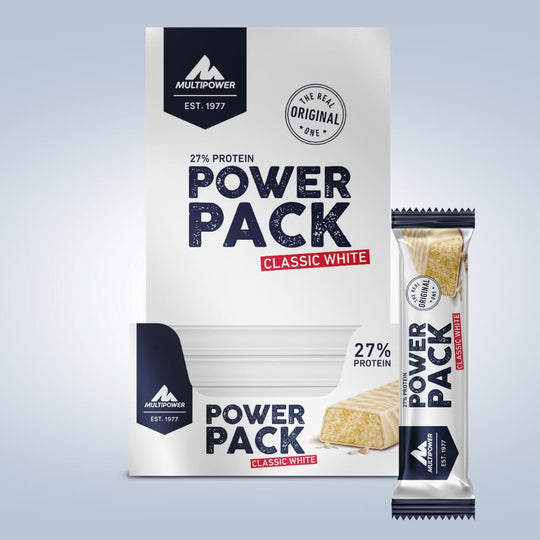 Power Pack CLASSIC WHITE Proteinriegel - 35g | Weiße Schokolade