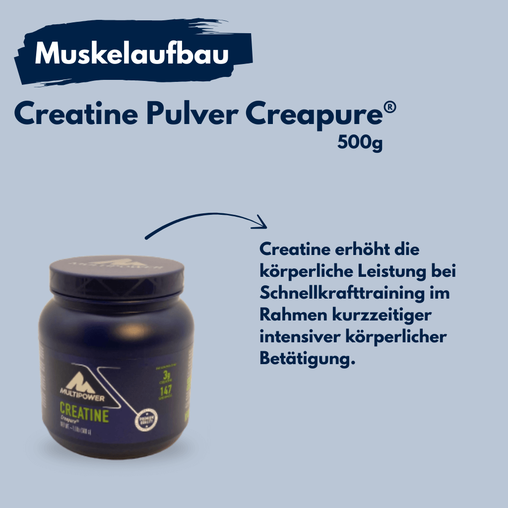 Muskelaufbau WHEY Vanille-Protein + Creatine inkl. Handtuch