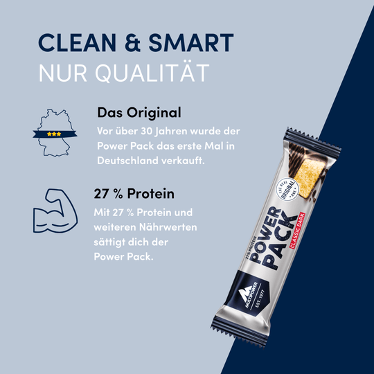 Power Pack CLASSIC DARK - 35g | Klassische Zartbitter mit 27% Protein