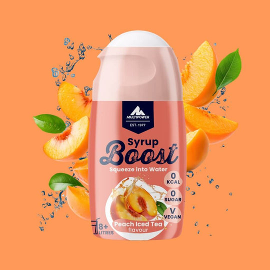 Syrup Boost Eistee Pfirsich | Getränkesirup ohne Zucker