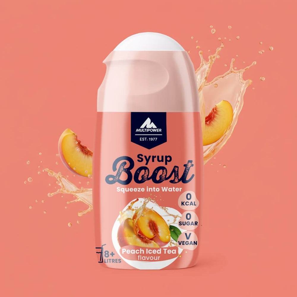 Syrup Boost Eistee Pfirsich 10er Set | Getränkesirup ohne Zucker