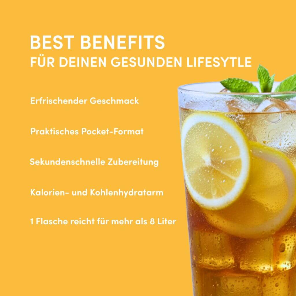 Syrup Boost Eistee Zitrone | Getränkesirup ohne Zucker