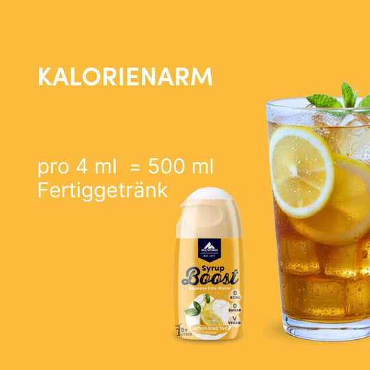 Syrup Boost Eistee Zitrone | Getränkesirup ohne Zucker