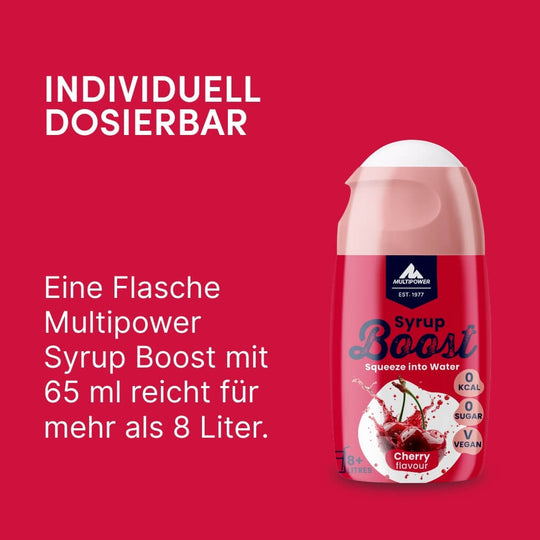 Syrup Boost Kirsche | Getränkesirup ohne Zucker