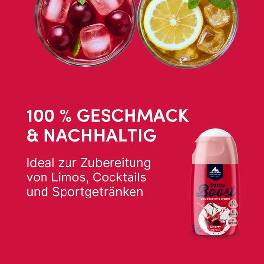 Syrup Boost Kirsche | Getränkesirup ohne Zucker