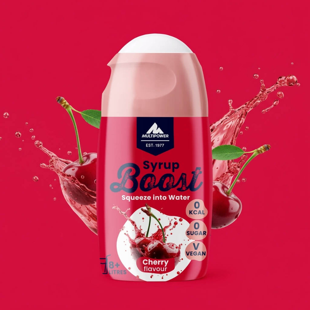 Syrup Boost Kirsche 10er Set | Getränkesirup ohne Zucker