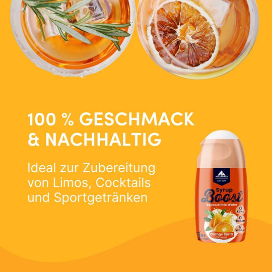 Syrup Boost Orange Spritz | Getränkesirup ohne Zucker
