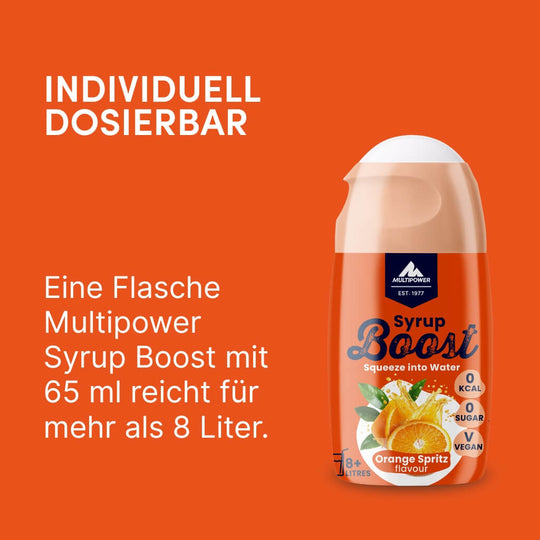 Syrup Boost Orange Spritz | Getränkesirup ohne Zucker