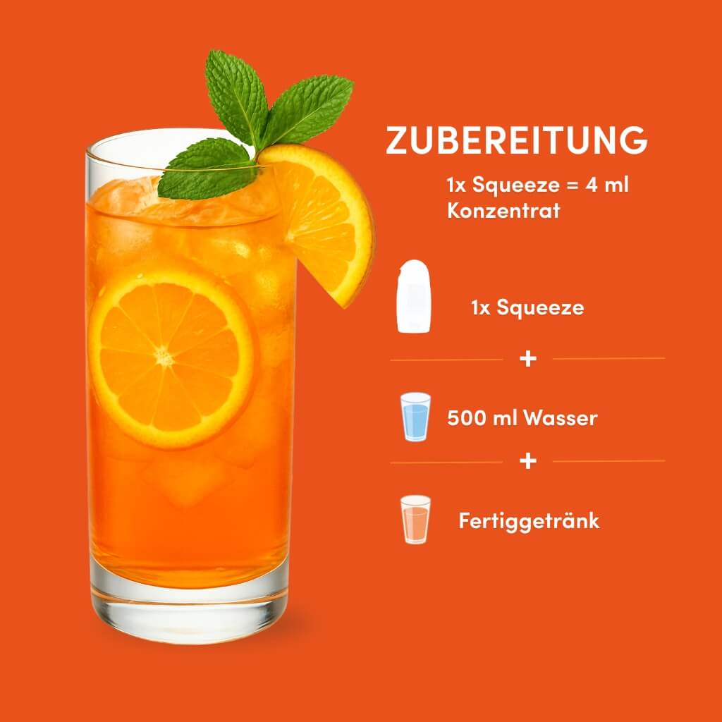 Syrup Boost Orange Spritz | Getränkesirup ohne Zucker