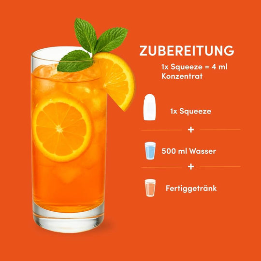 Syrup Boost Orange Spritz | Getränkesirup ohne Zucker