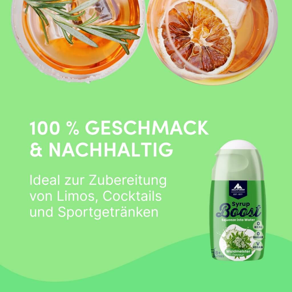 Syrup Boost Waldmeister | Getränkesirup ohne Zucker