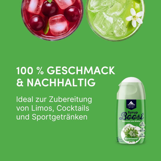 Syrup Boost Waldmeister | Getränkesirup ohne Zucker