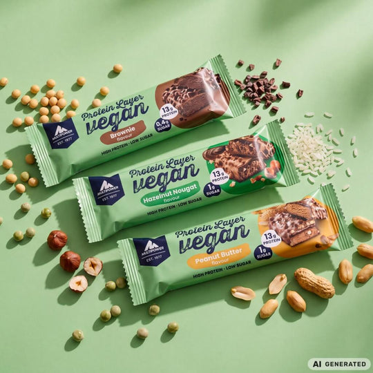 Vegane Proteinriegel im Probierpaket