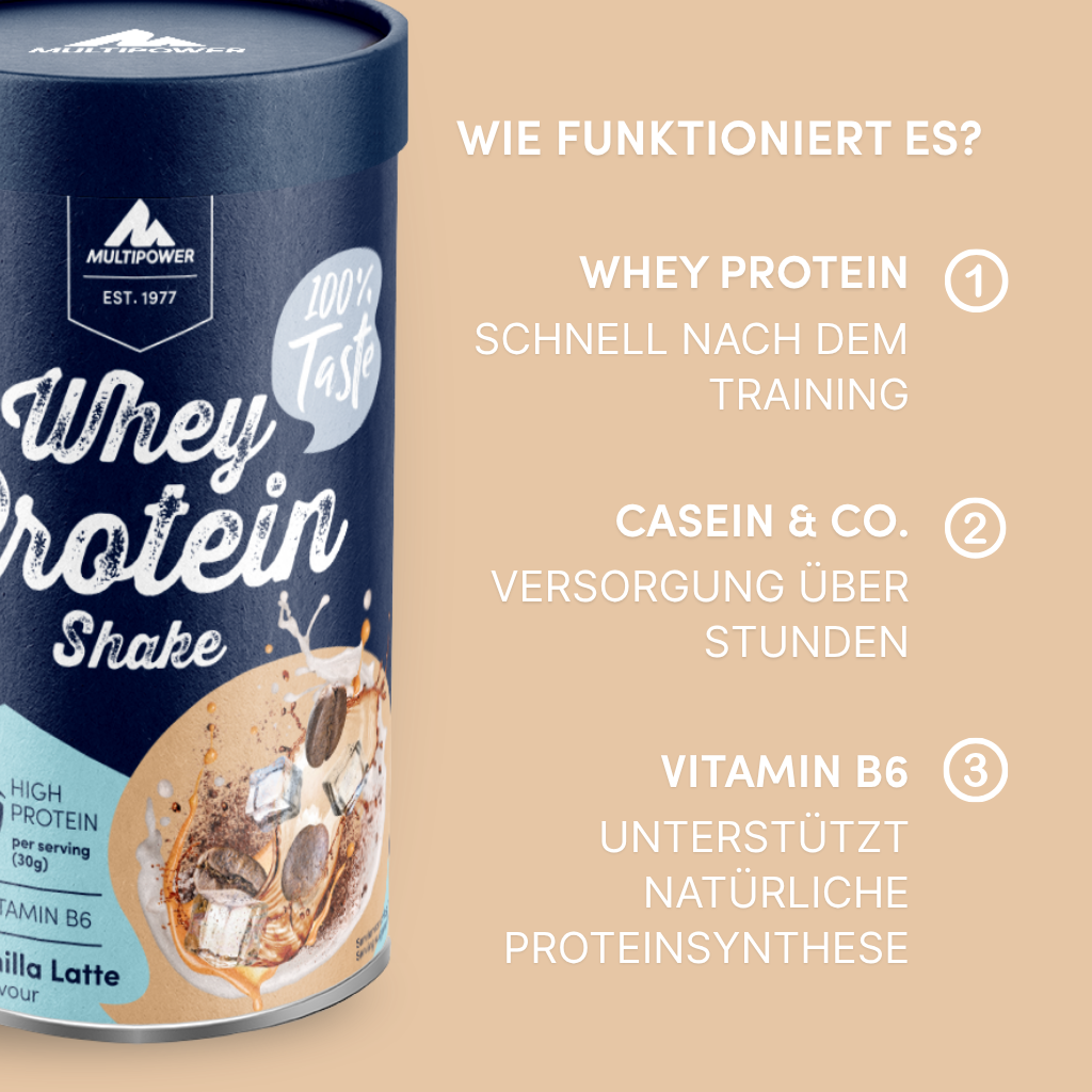 420g Whey Protein Pulver Iced Vanilla Latte | Protein Kaffee