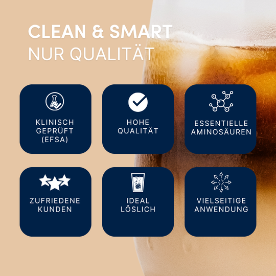 420g Whey Protein Pulver Iced Vanilla Latte | Protein Kaffee